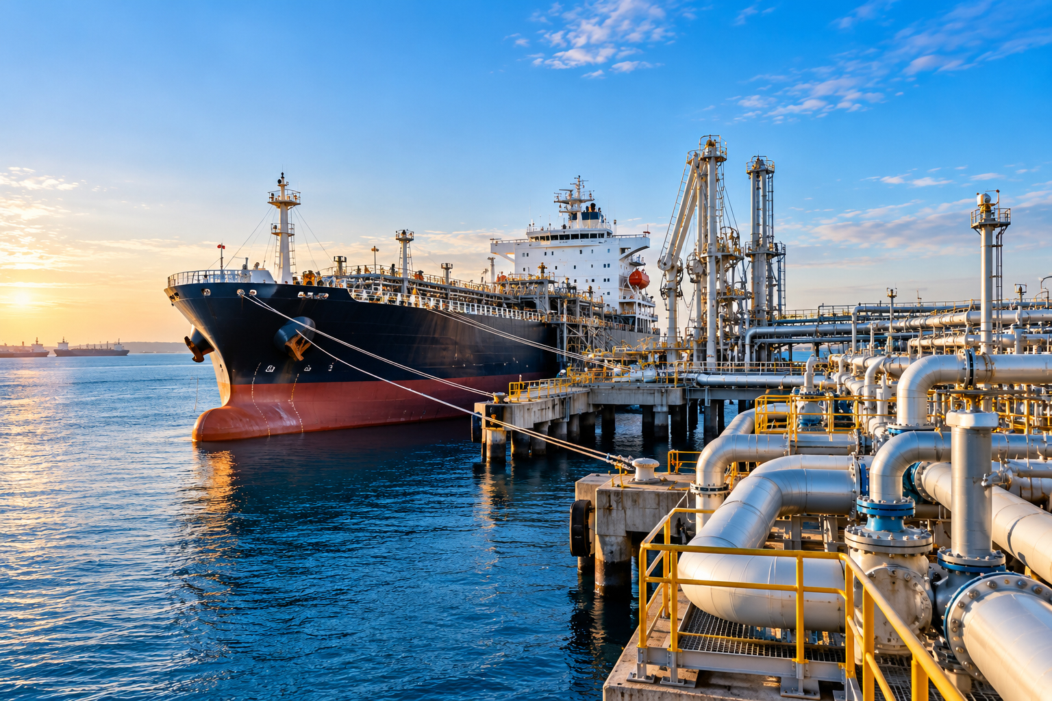 Marine vessel and water